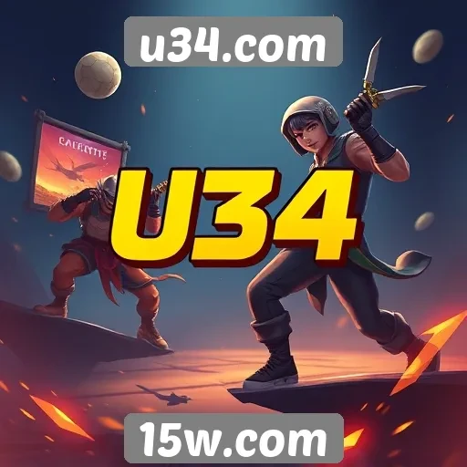 Plataforma u34.com adota novas tecnologias de game design